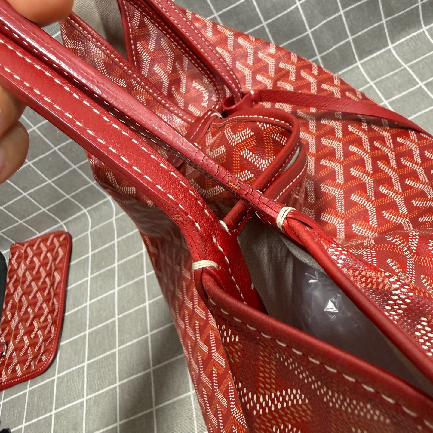 Goyard ANJOU large-sized bag Leather ANJOUSGMLCG02TY02P