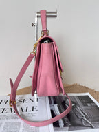 Miu Miu Leather Pink Messenger Bag