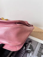 Miu Miu Leather Pink Messenger Bag