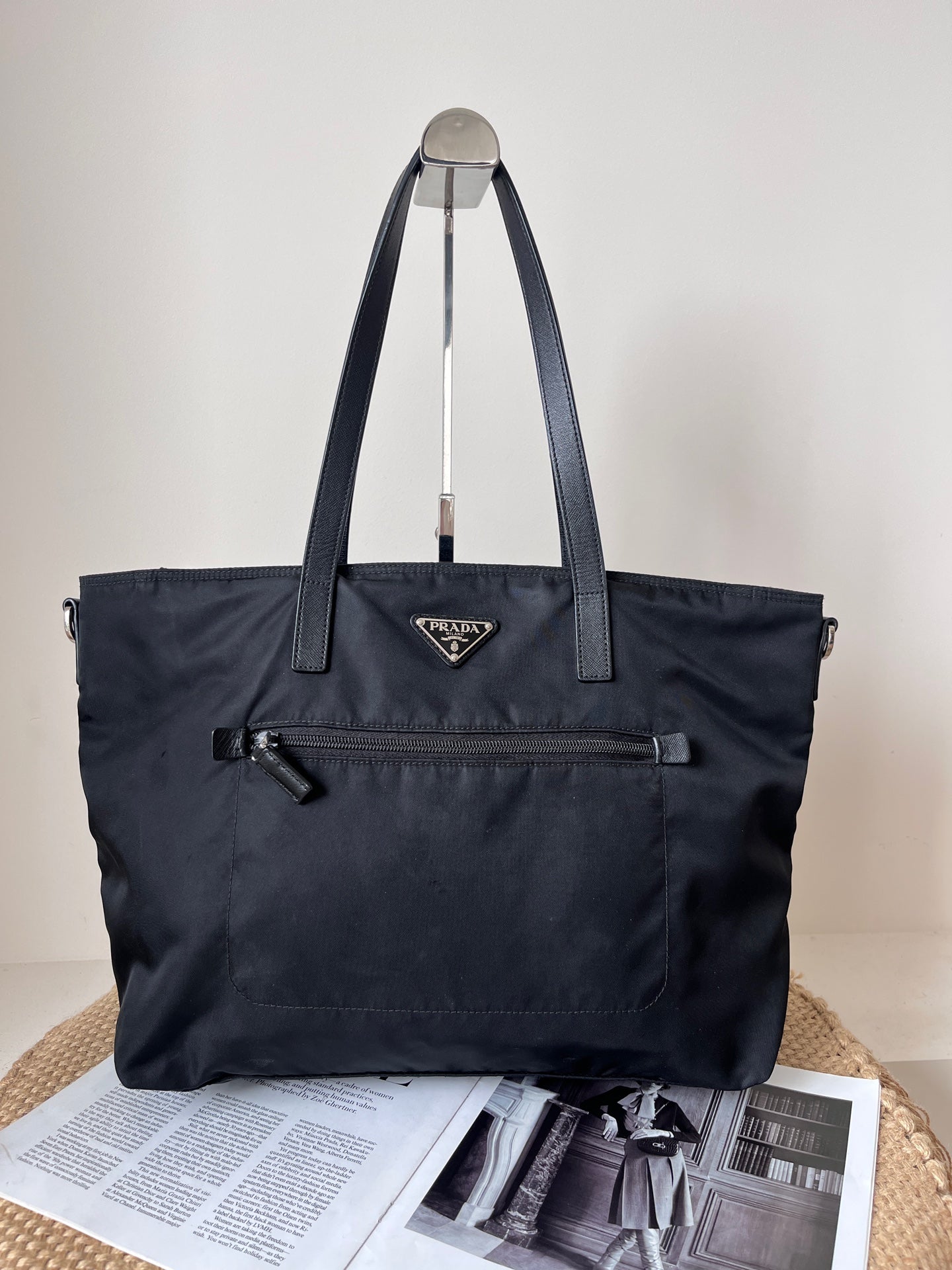 Prada Cordura Black Tote