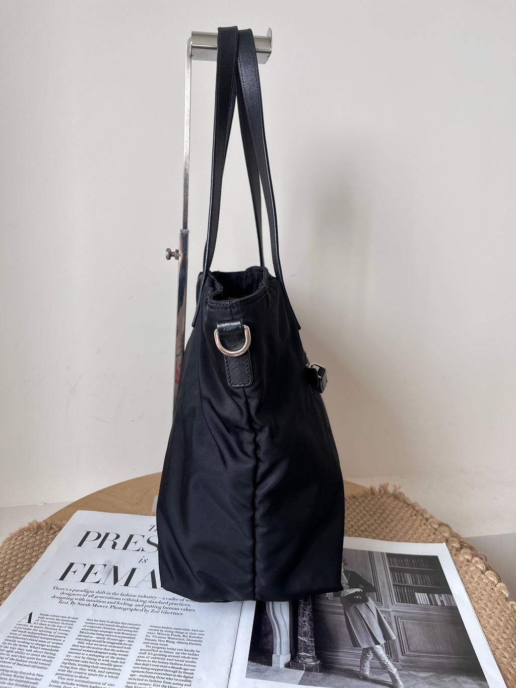 Prada Cordura Black Tote