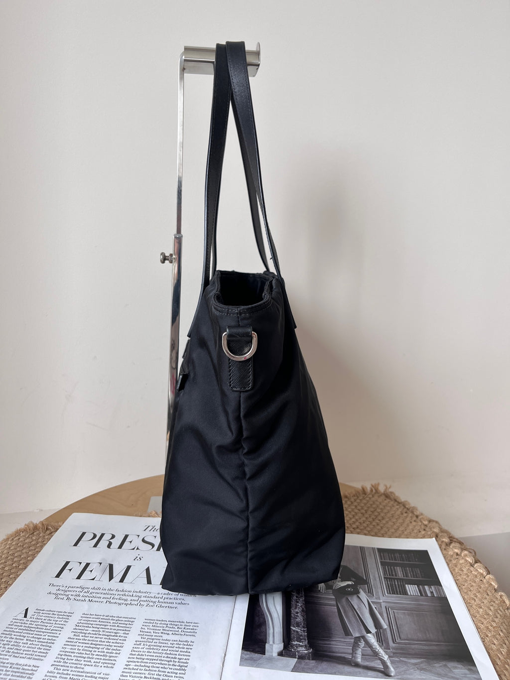 Prada Cordura Black Tote