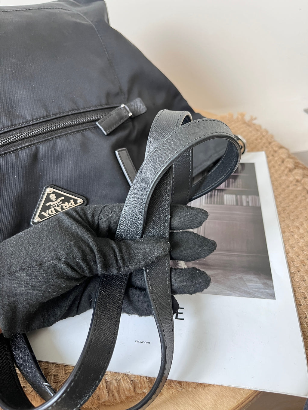 Prada Cordura Black Tote