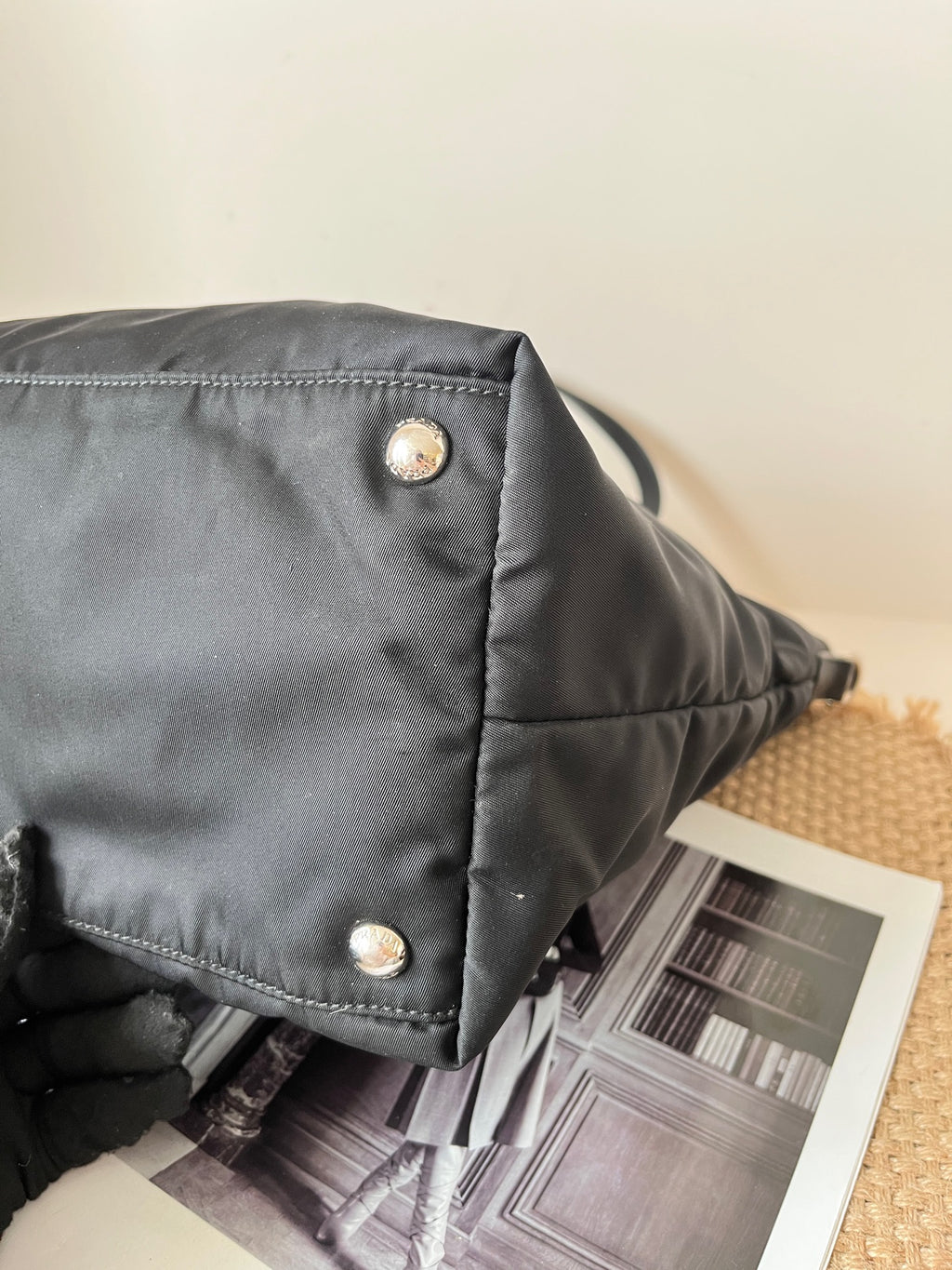 Prada Cordura Black Tote