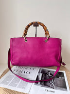 Gucci Leather Red Tote