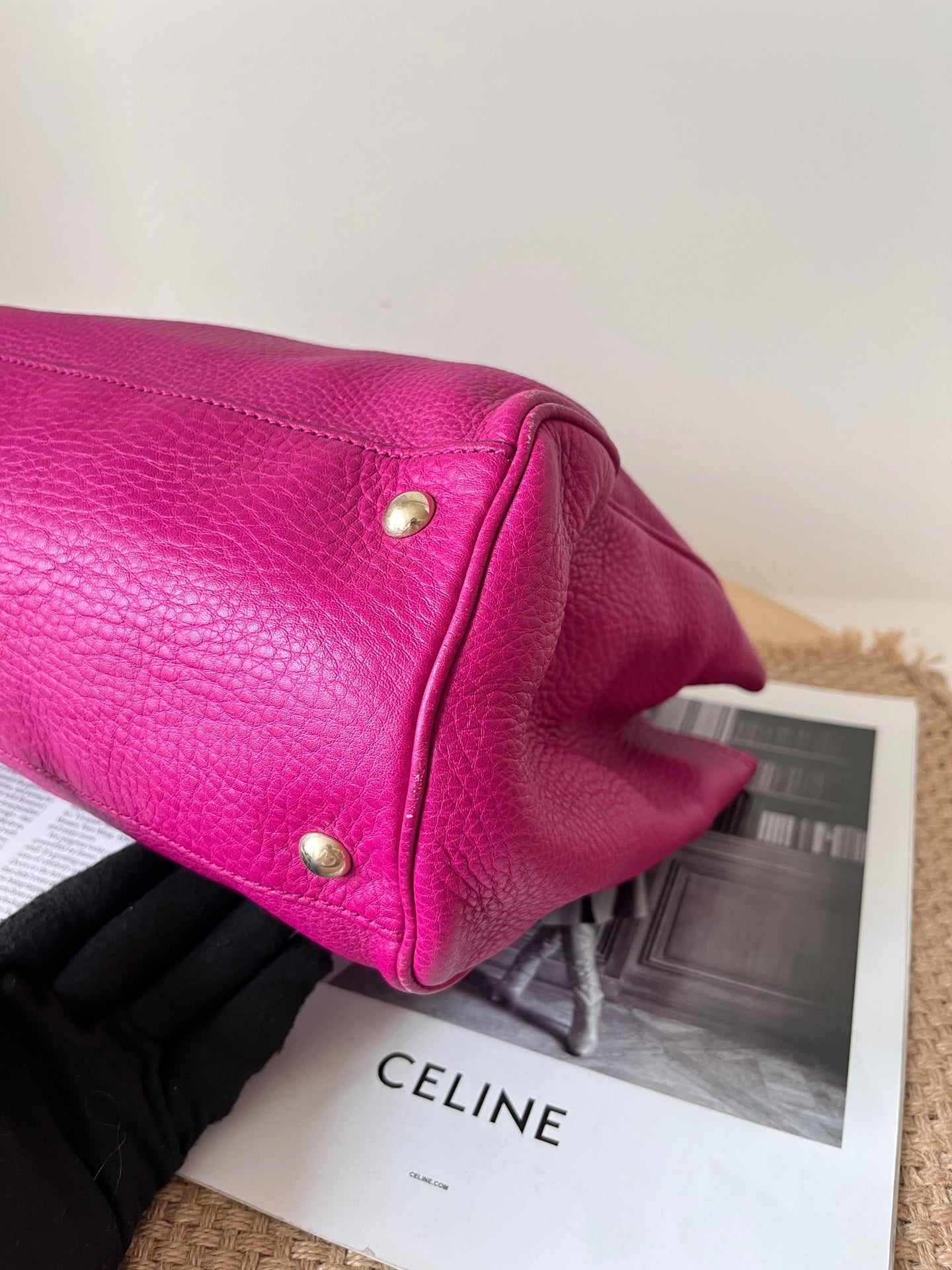 Gucci Leather Red Tote