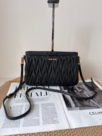 Miu Miu Leather Black Shoulder Bag