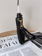 Miu Miu Leather Black Shoulder Bag