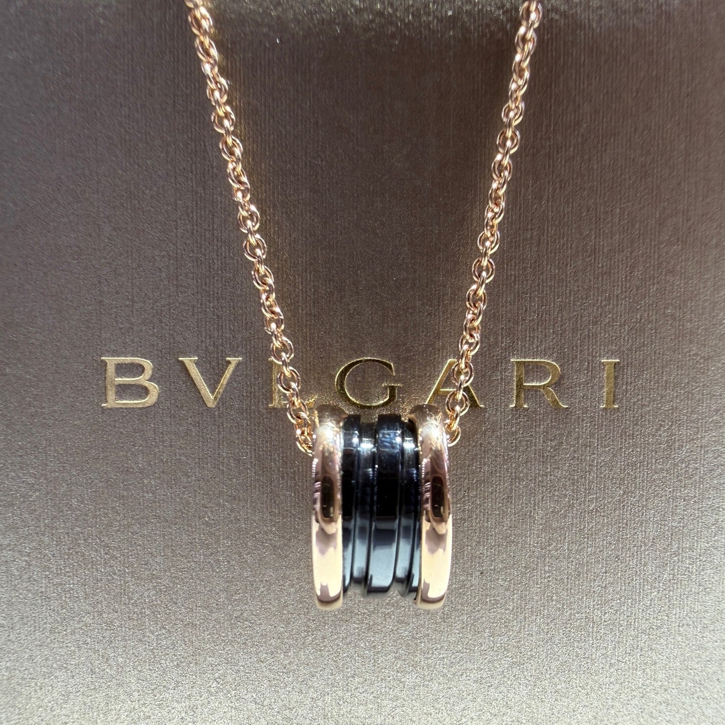 Bvlgari Rose gold Necklace