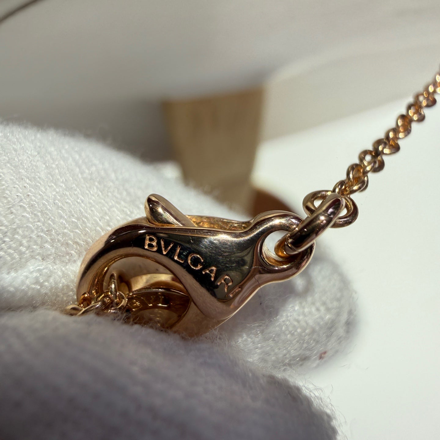 Bvlgari Rose gold Necklace