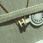 Hermes White Necklace