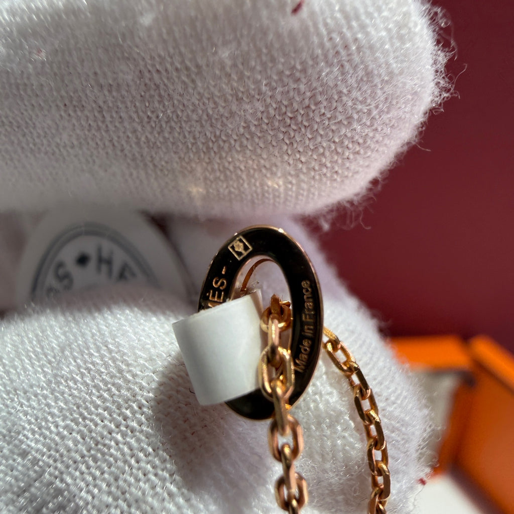Hermes White Necklace