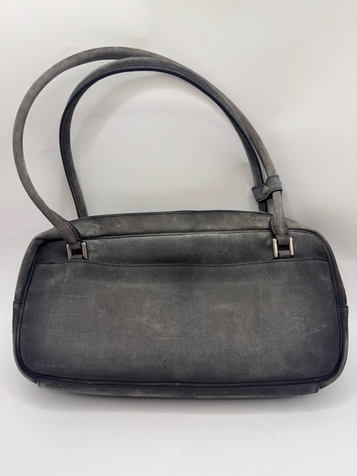 Balenciaga Alcantara Silver