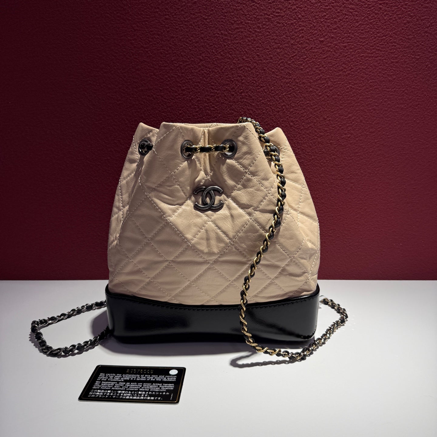 Chanel Black Backpack