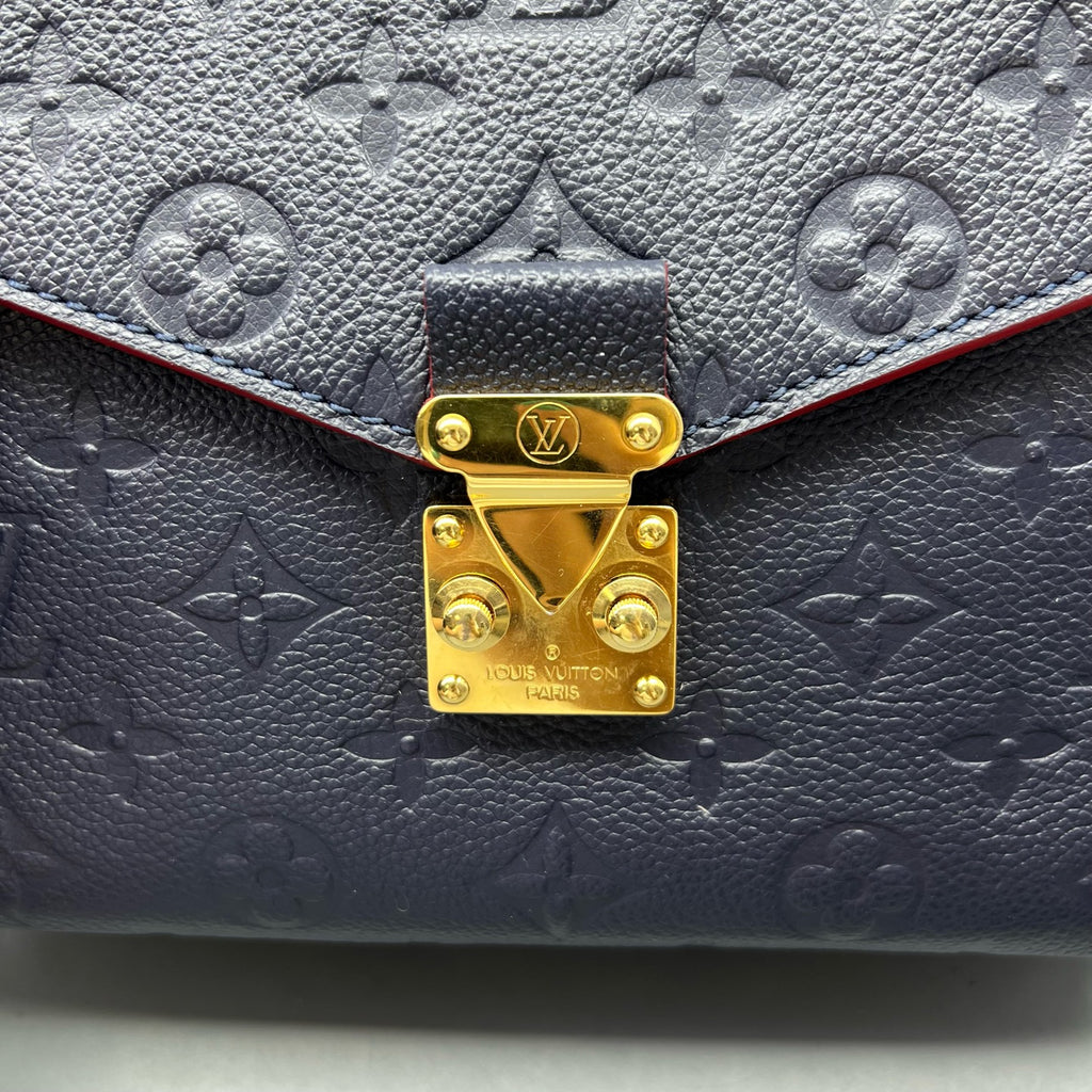 Louis Vuitton Blue Messenger Bag