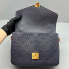 Louis Vuitton Blue Messenger Bag
