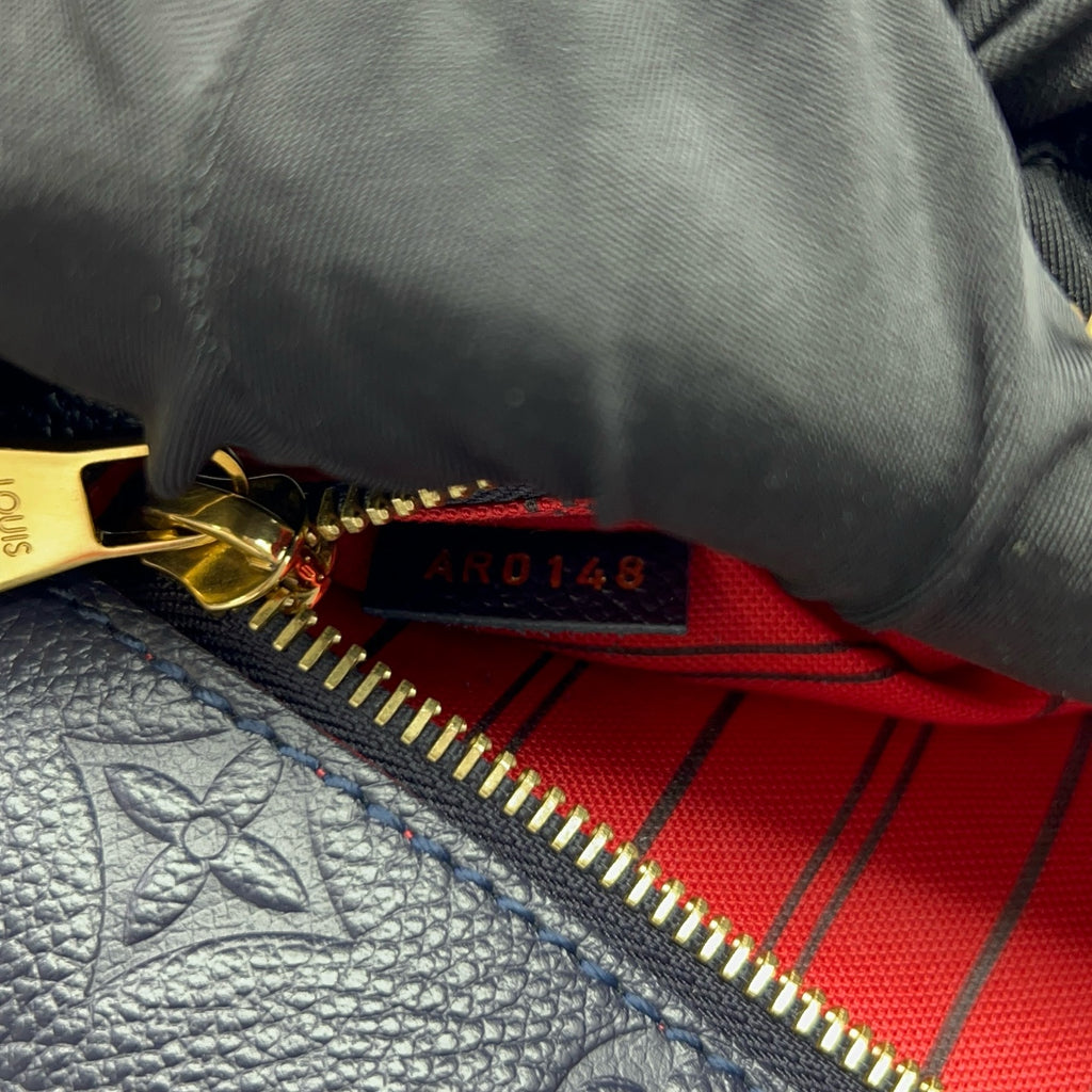 Louis Vuitton Blue Messenger Bag