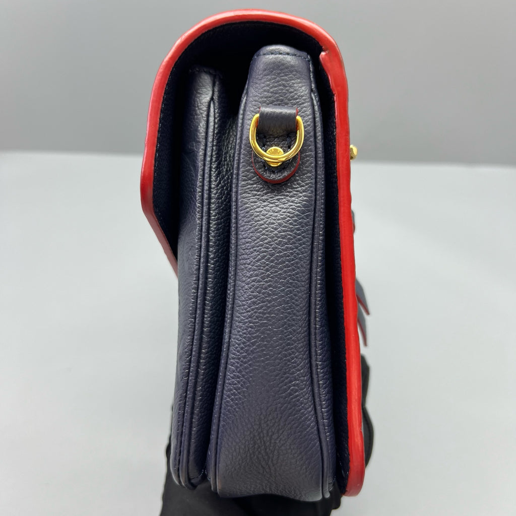 Louis Vuitton Blue Messenger Bag