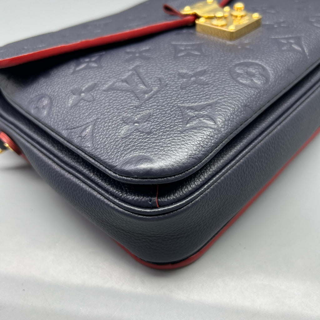 Louis Vuitton Blue Messenger Bag