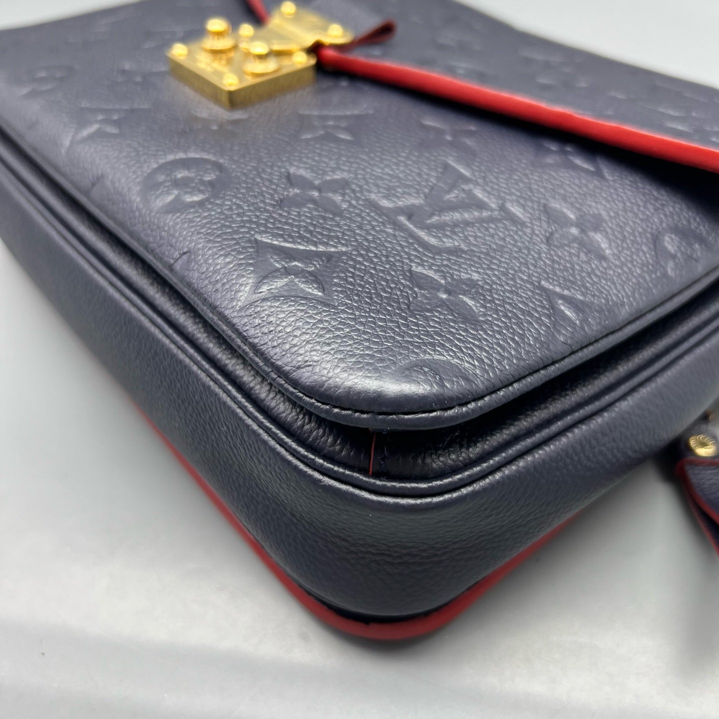 Louis Vuitton Blue Messenger Bag