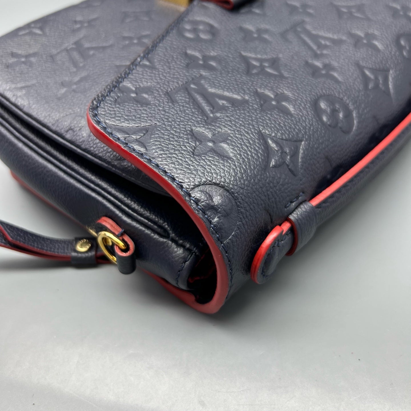 Louis Vuitton Blue Messenger Bag