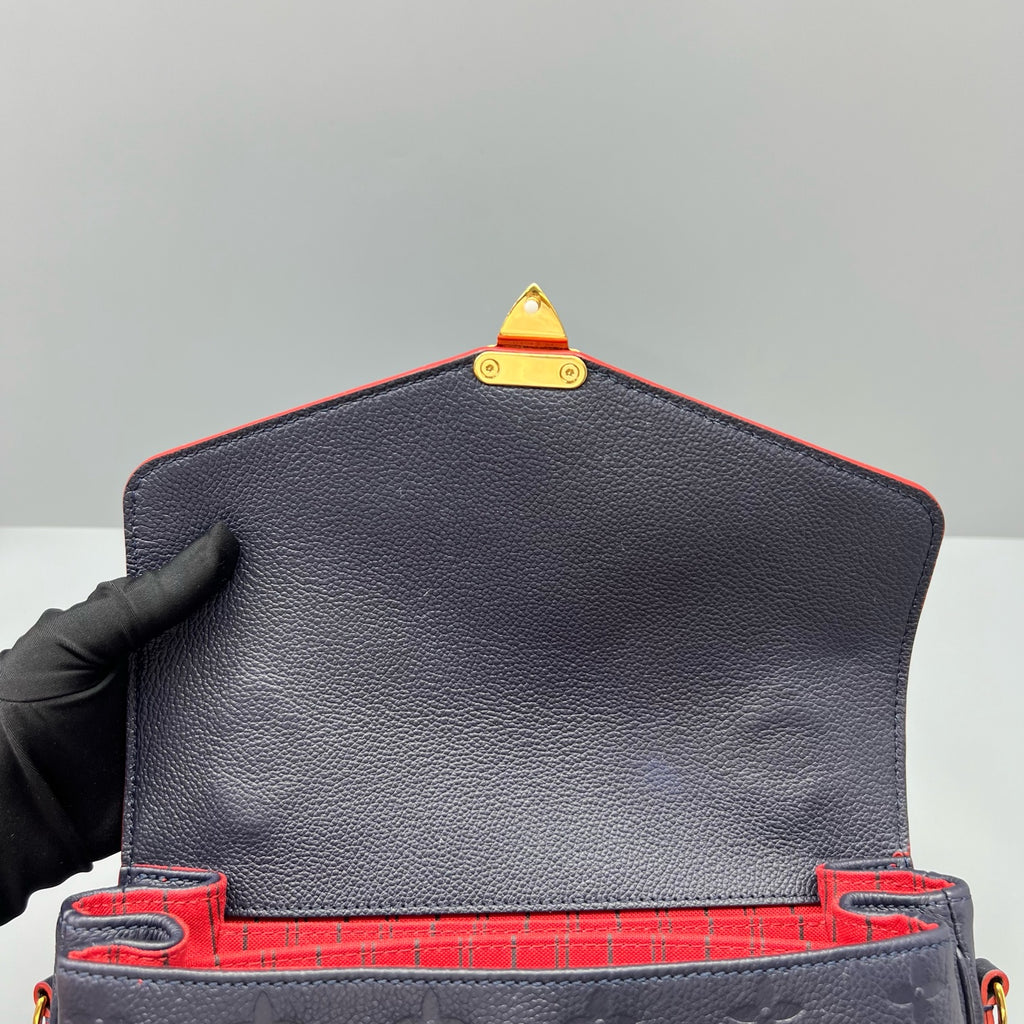 Louis Vuitton Blue Messenger Bag