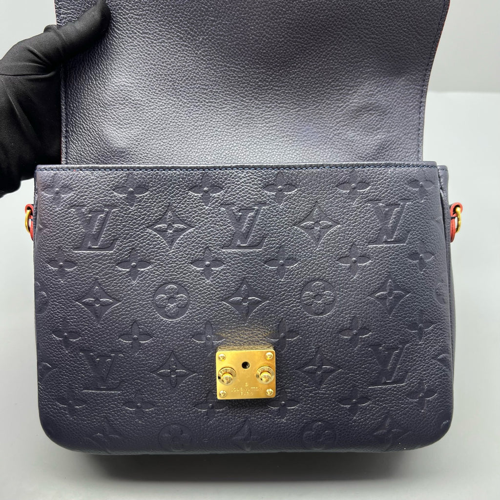 Louis Vuitton Blue Messenger Bag