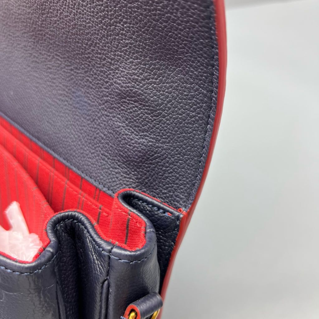 Louis Vuitton Blue Messenger Bag