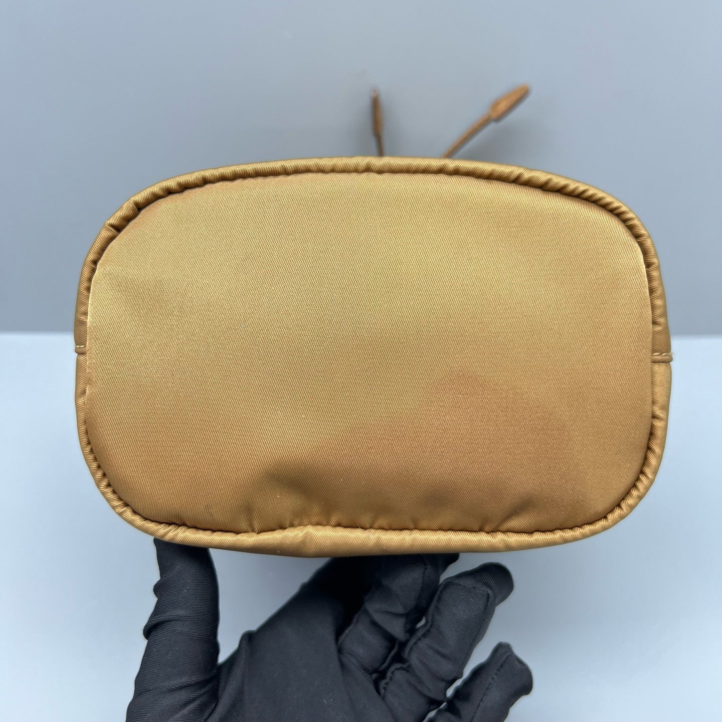 Prada Cordura Brown Clutch