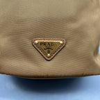 Prada Cordura Brown Clutch