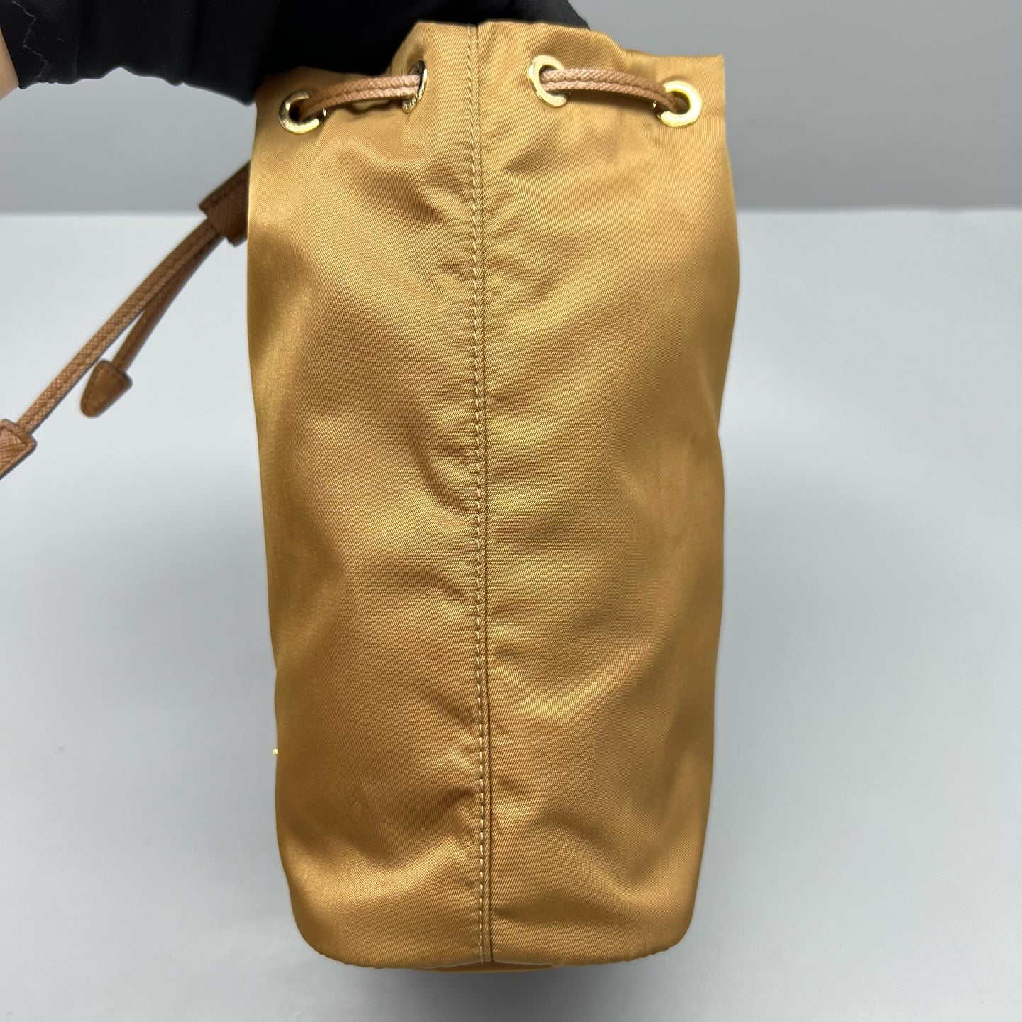 Prada Cordura Brown Clutch