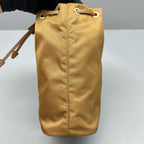 Prada Cordura Brown Clutch