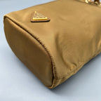 Prada Cordura Brown Clutch