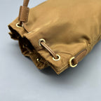 Prada Cordura Brown Clutch