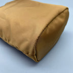 Prada Cordura Brown Clutch