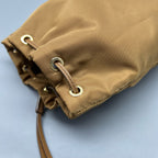 Prada Cordura Brown Clutch