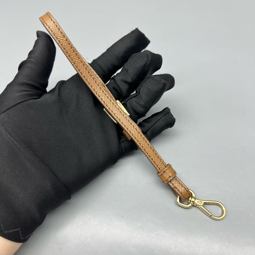 Prada Cordura Brown Clutch