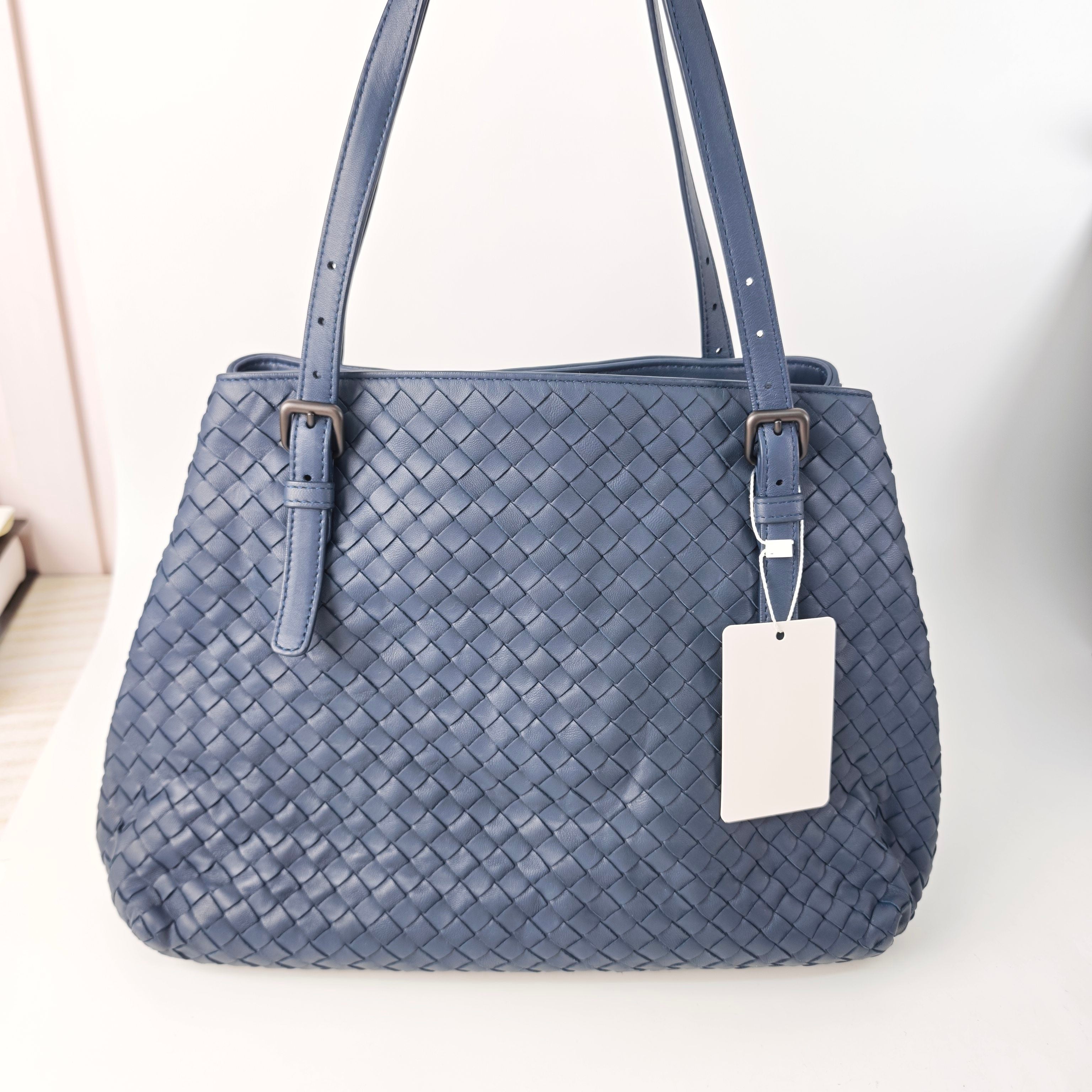 Bottega Veneta Blue Tote