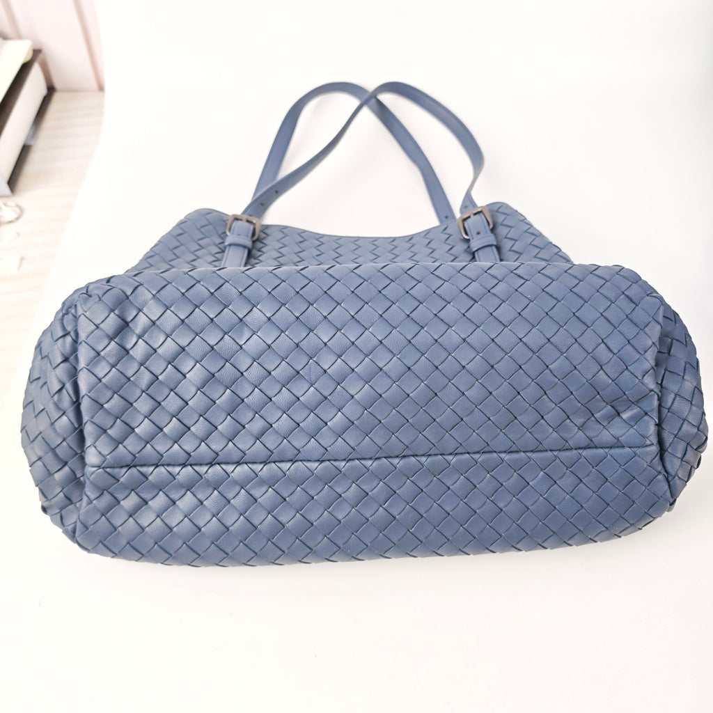 Bottega Veneta Blue Tote