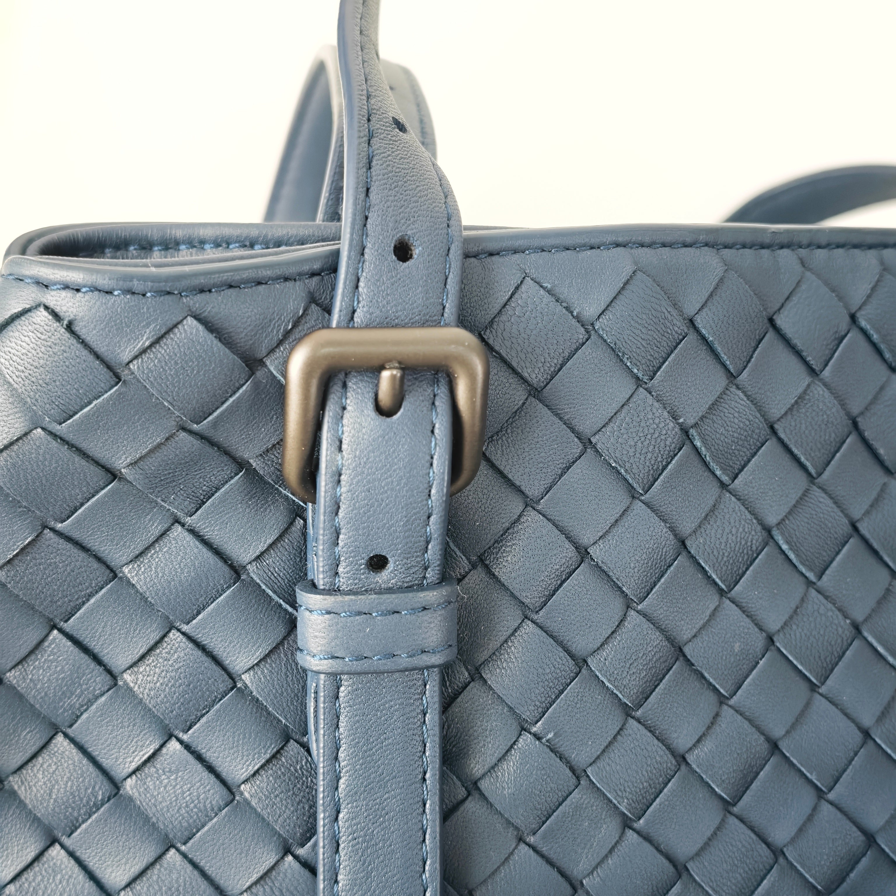 Bottega Veneta Blue Tote