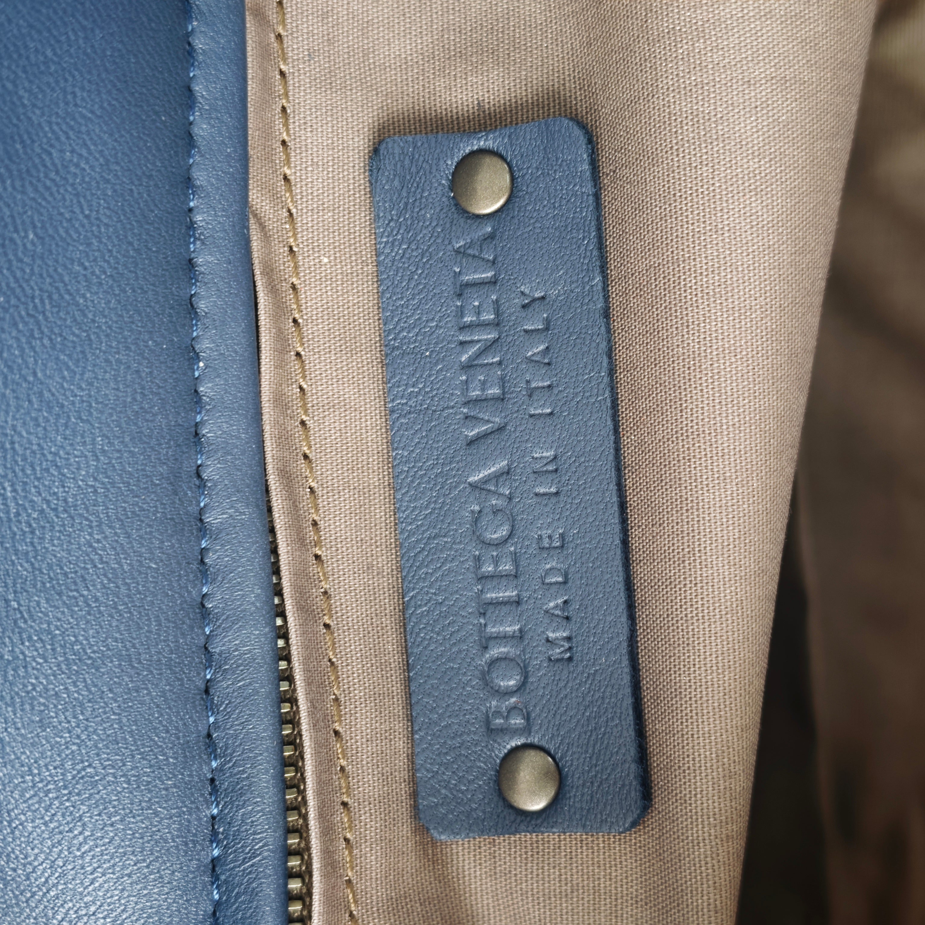 Bottega Veneta Blue Tote