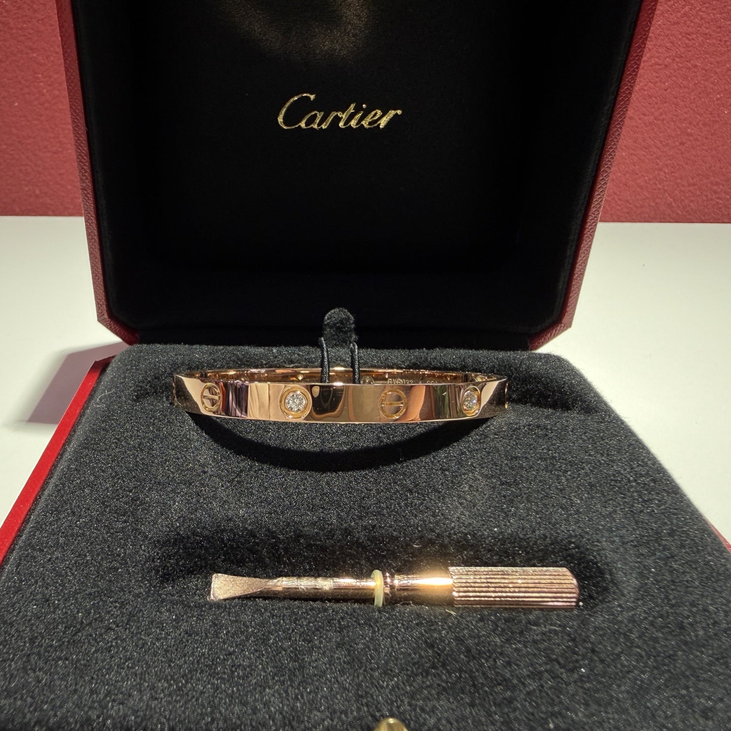 Cartier Rose gold Bangle