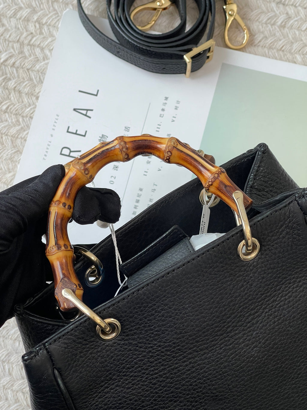 Gucci Black Tote
