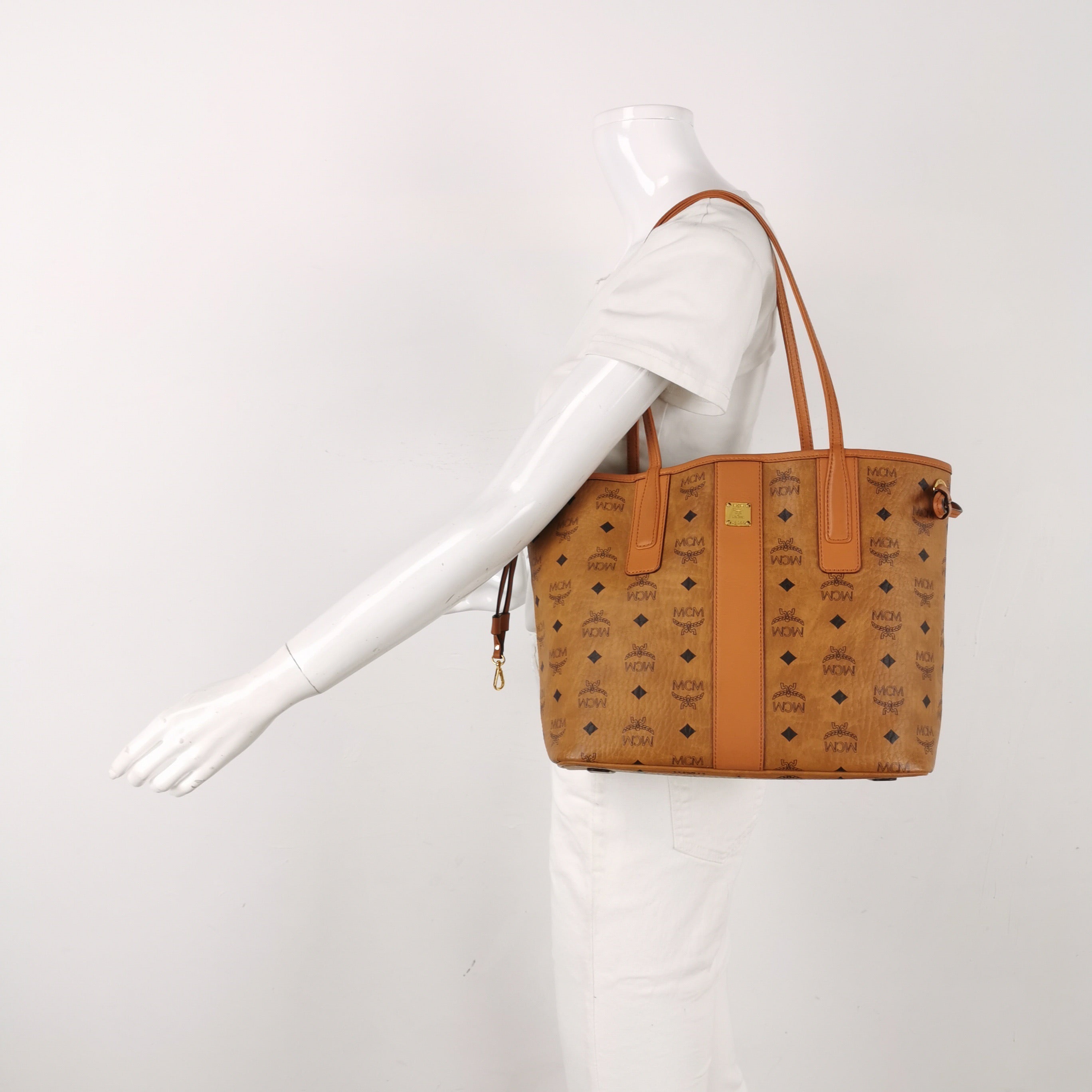 MCM Liz Visetos Canvas Tote MWPDSLR04CO001