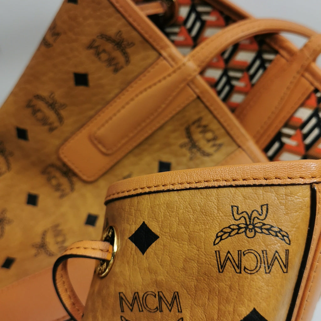 MCM Liz Visetos Canvas Tote MWPDSLR04CO001