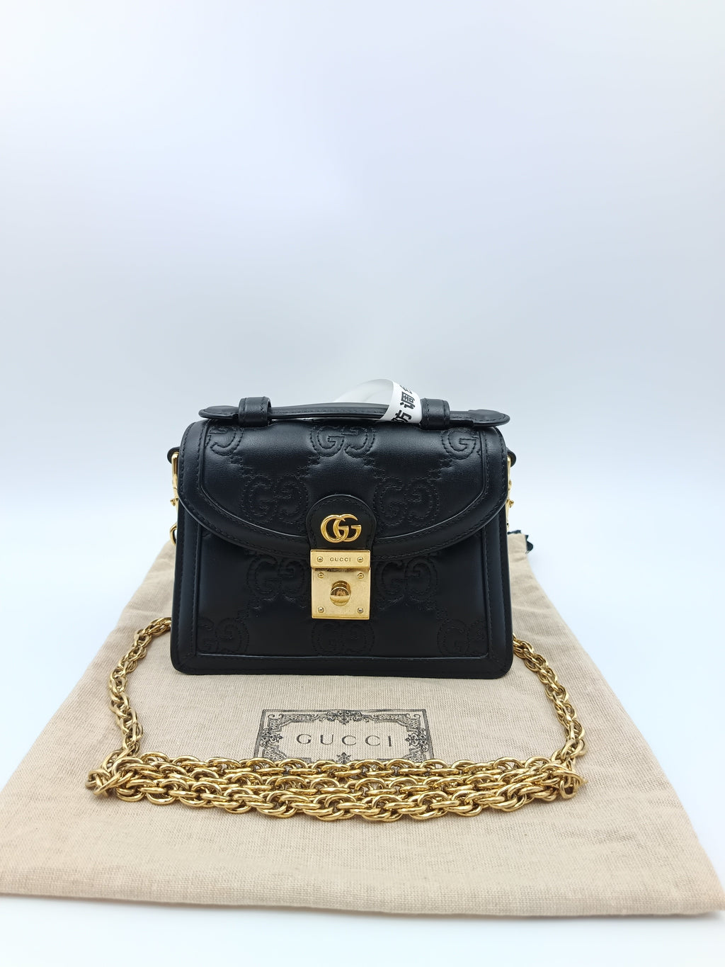 Gucci Metal Black Satchel