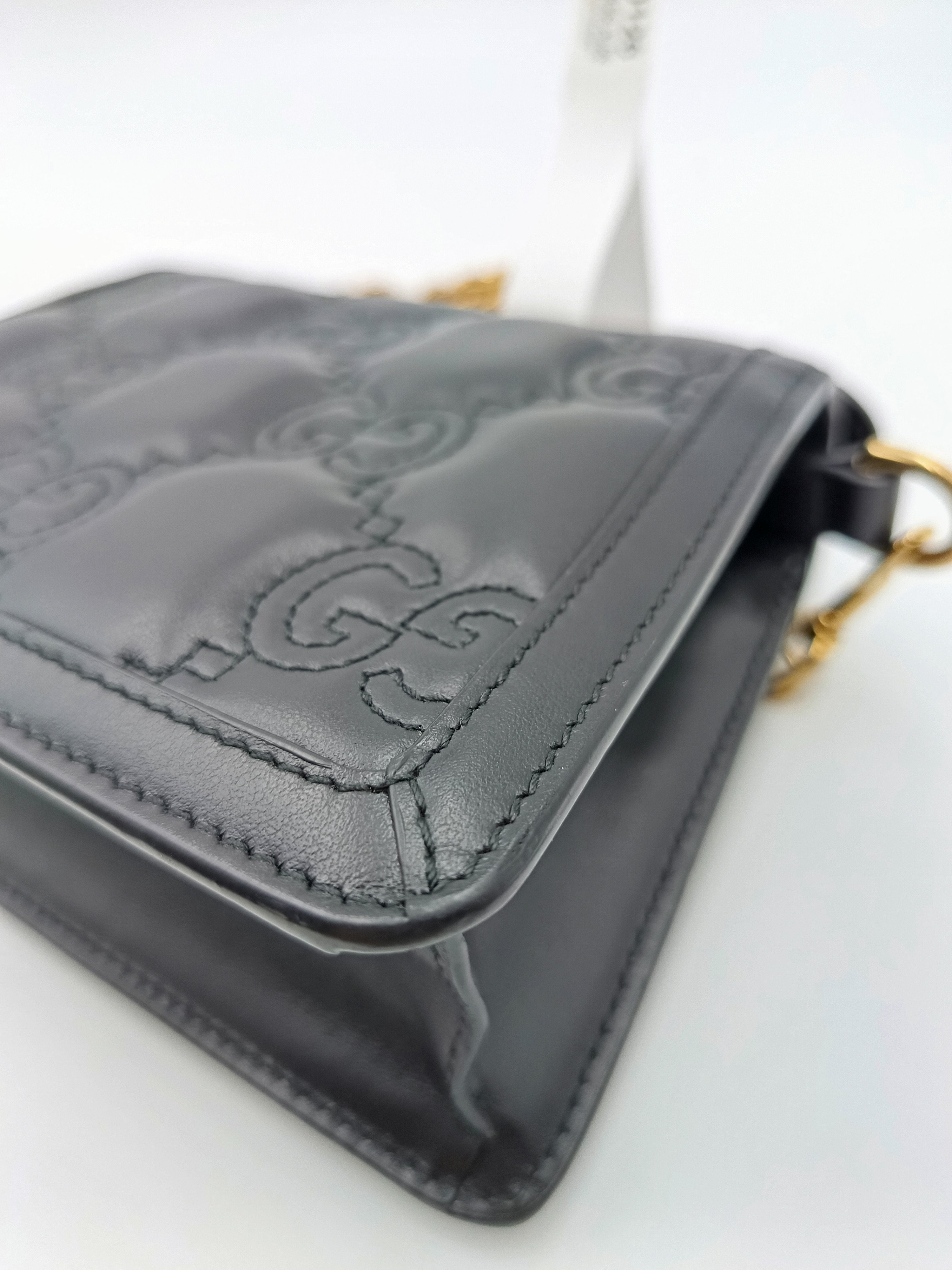Gucci Metal Black Satchel