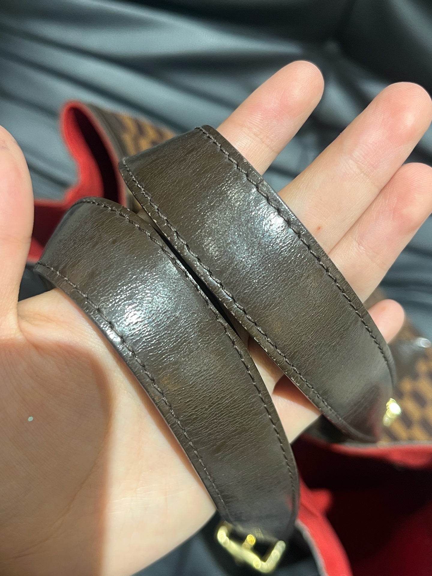 Louis Vuitton Brown Shoulder Bag