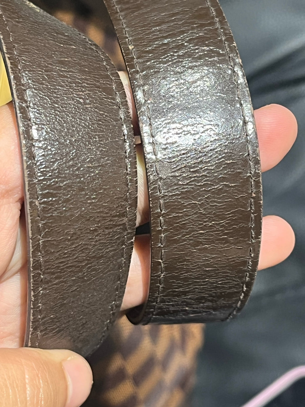 Louis Vuitton Brown Shoulder Bag