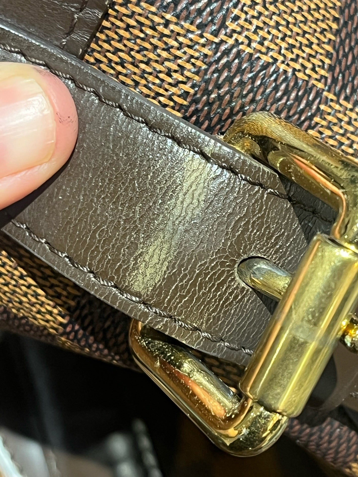 Louis Vuitton Brown Shoulder Bag